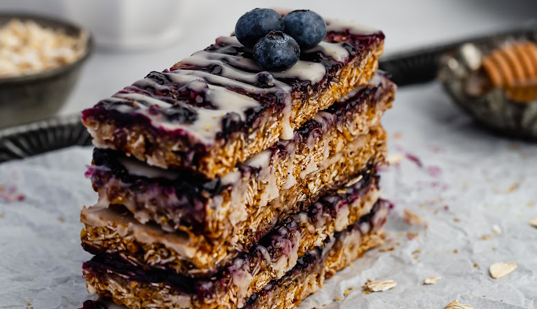 Blueberry Energy Bars